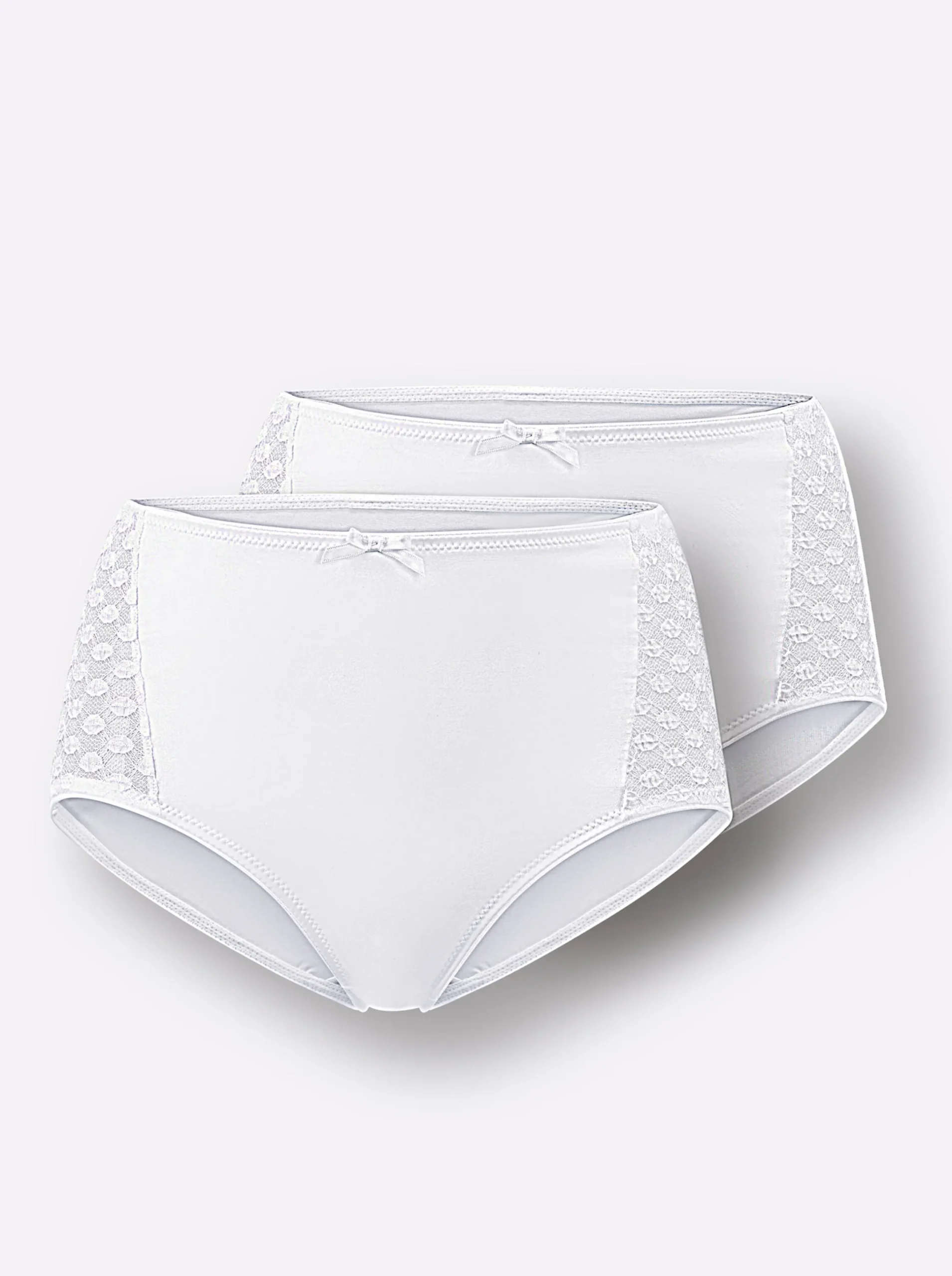 Unterhosen|wäschepur Taillenslip weiß