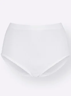 Unterhosen|wäschepur Taillenslip weiß