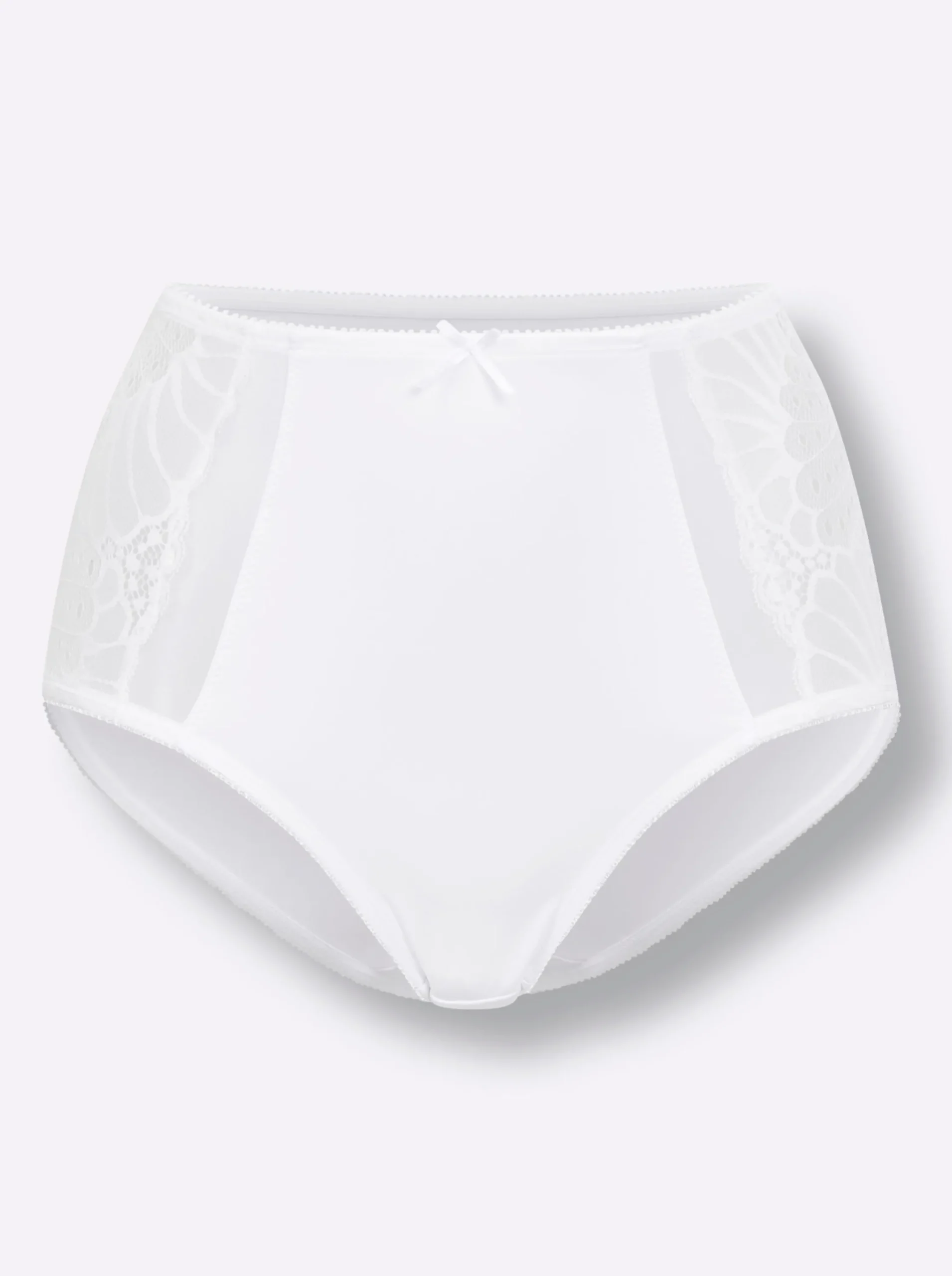 Unterhosen|wäschepur Taillenslip weiß