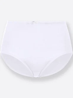 Unterhosen|wäschepur Taillenslip weiß