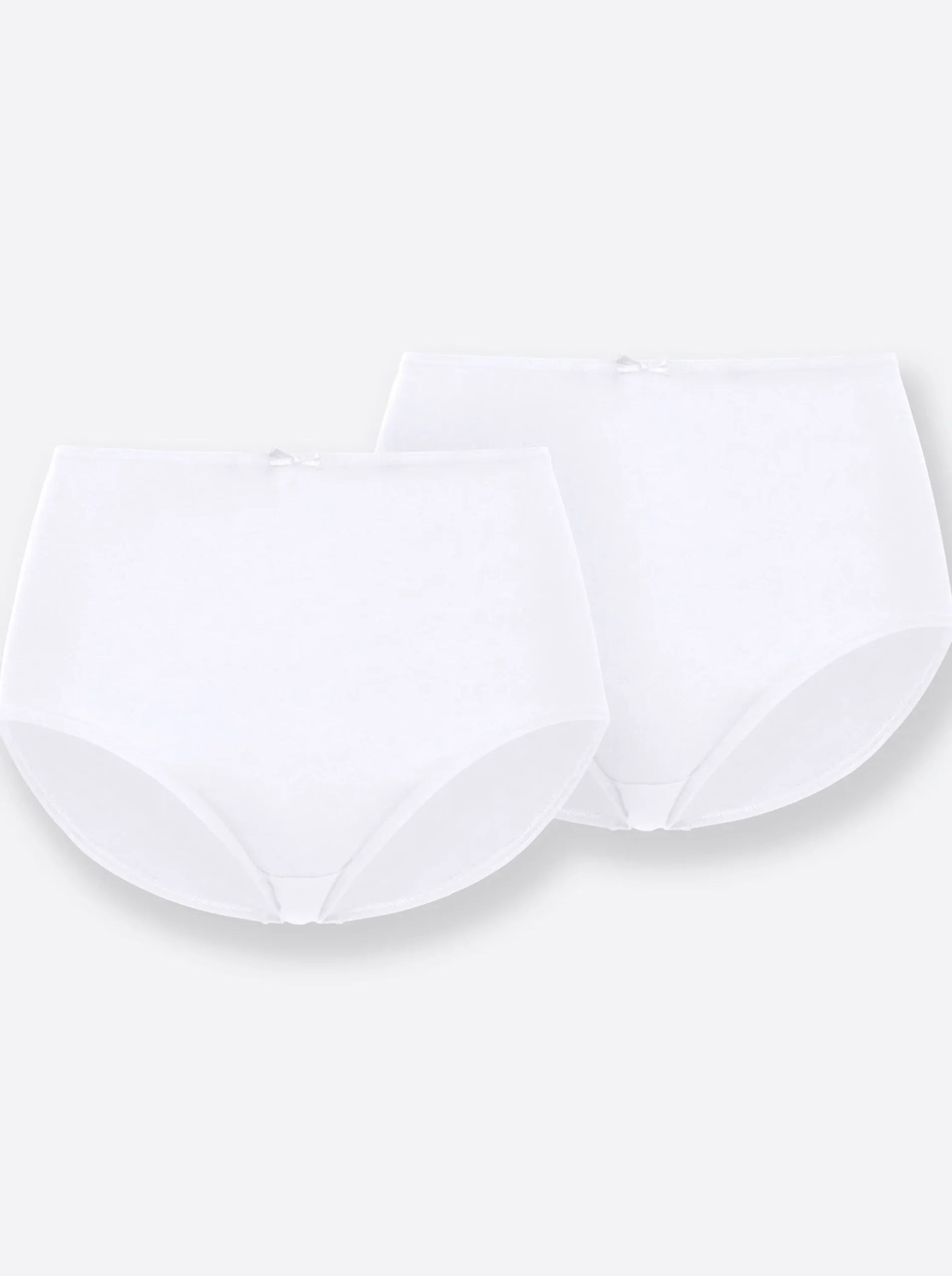 Unterhosen|wäschepur Taillenslip weiß