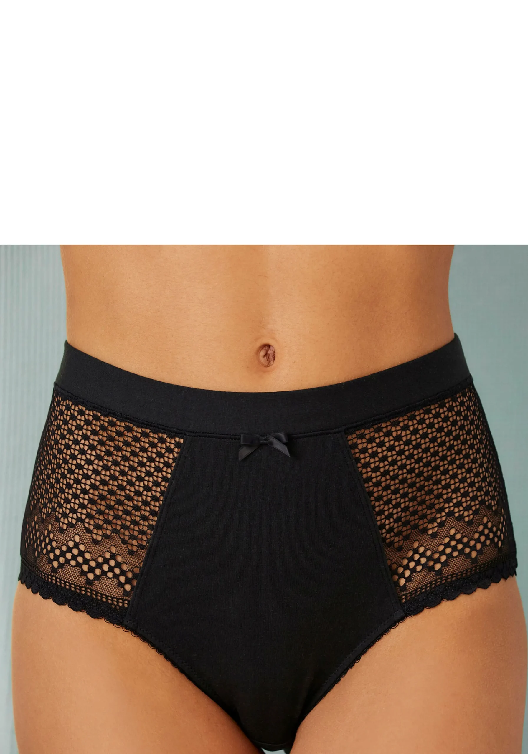 Unterhosen|LASCANA Taillenslip schwarz