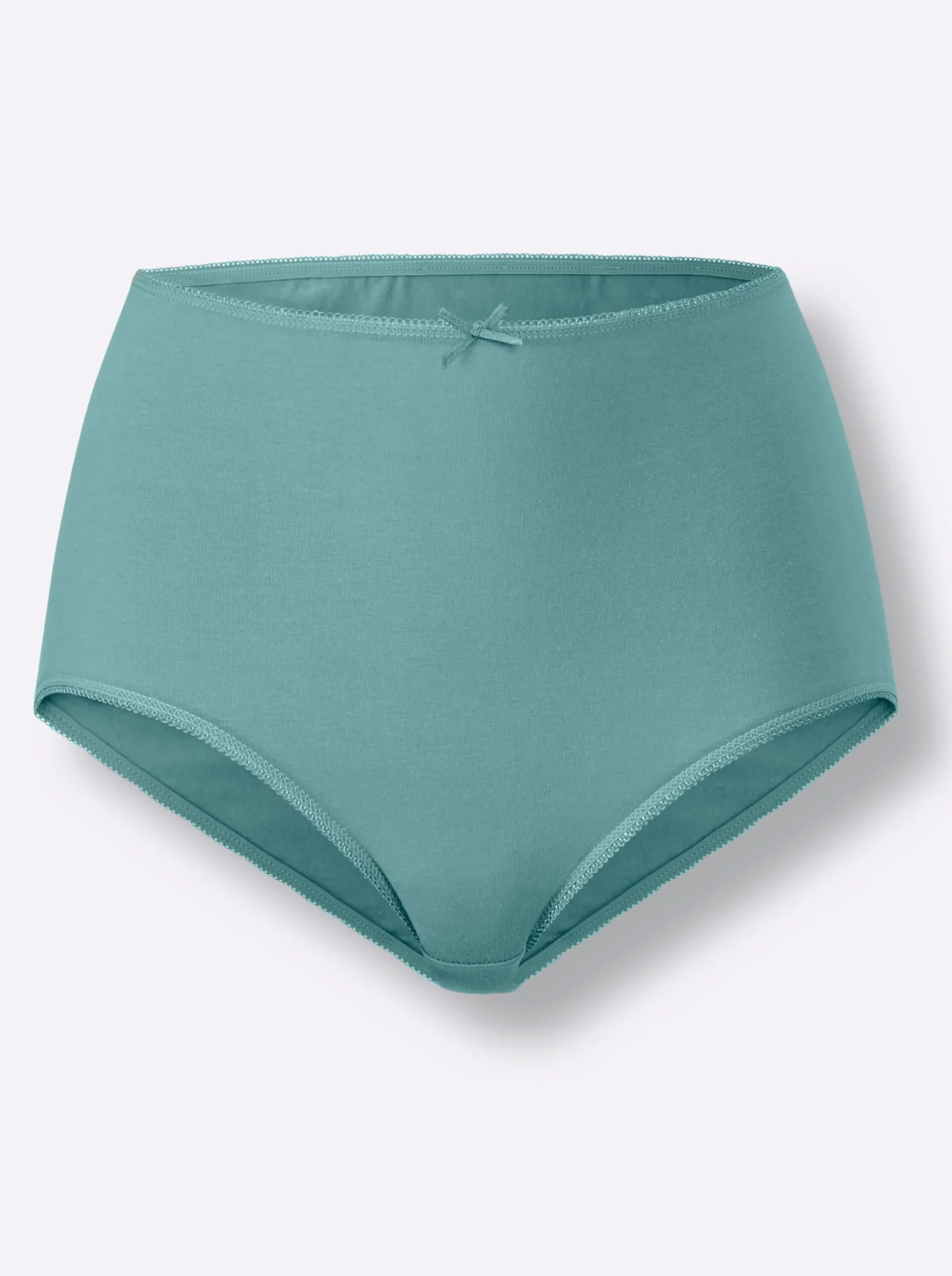 Unterhosen|wäschepur Taillenslip weiß+magenta+marine+jade