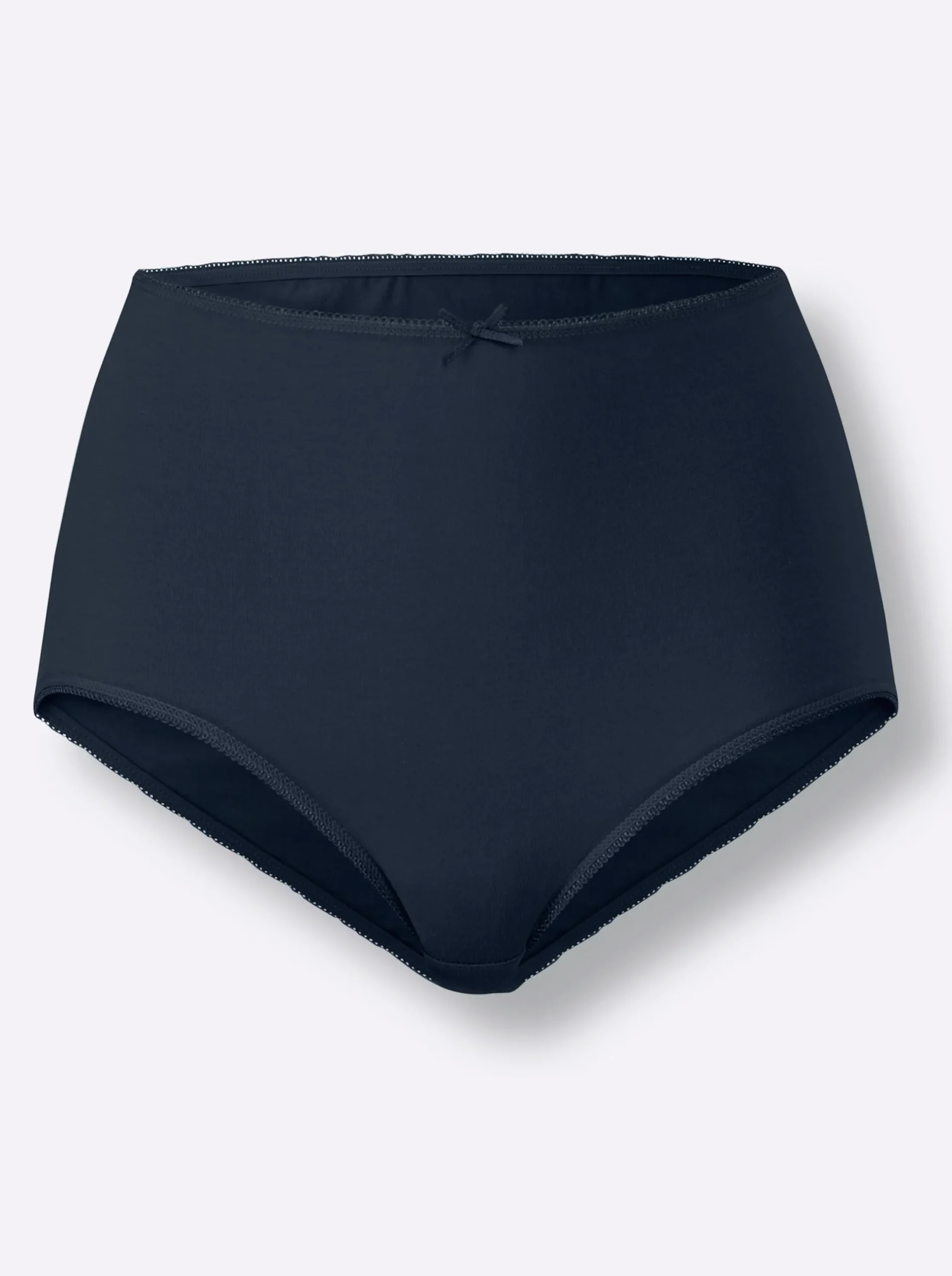 Unterhosen|wäschepur Taillenslip weiß+magenta+marine+jade