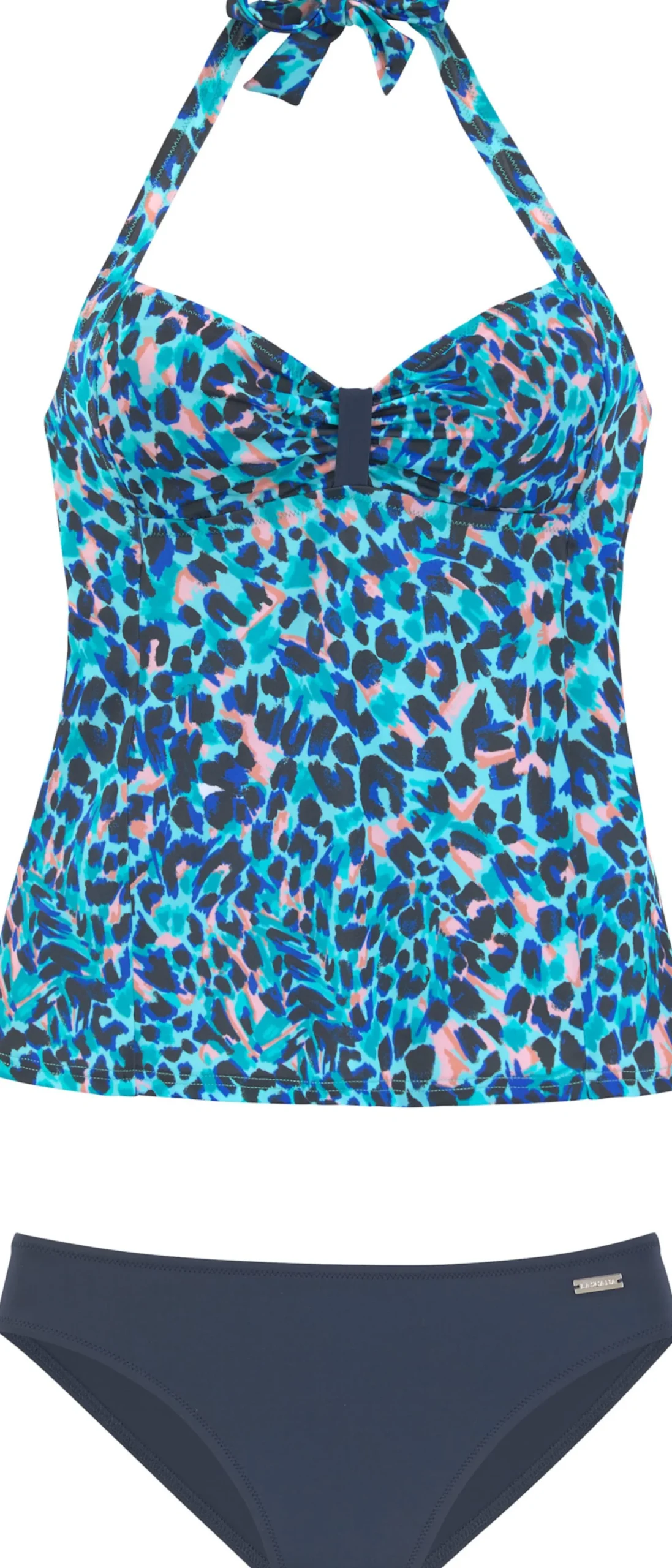 Tankinis|LASCANA Tankini türkis-bedruckt