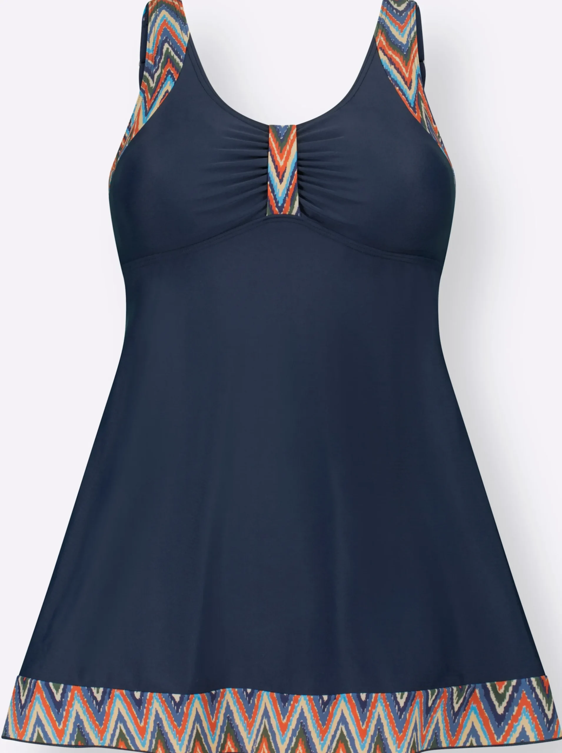 Tankinis|feel good Tankini-Top marine-bunt-bedruckt