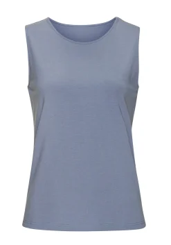 Strandmode|Shirts|LASCANA Tanktop hellblau,creme