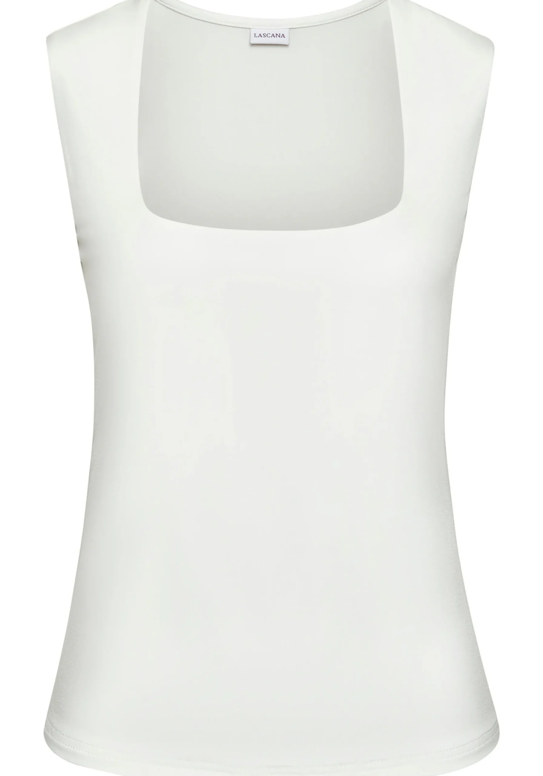 Strandmode|LASCANA Tanktop weiß