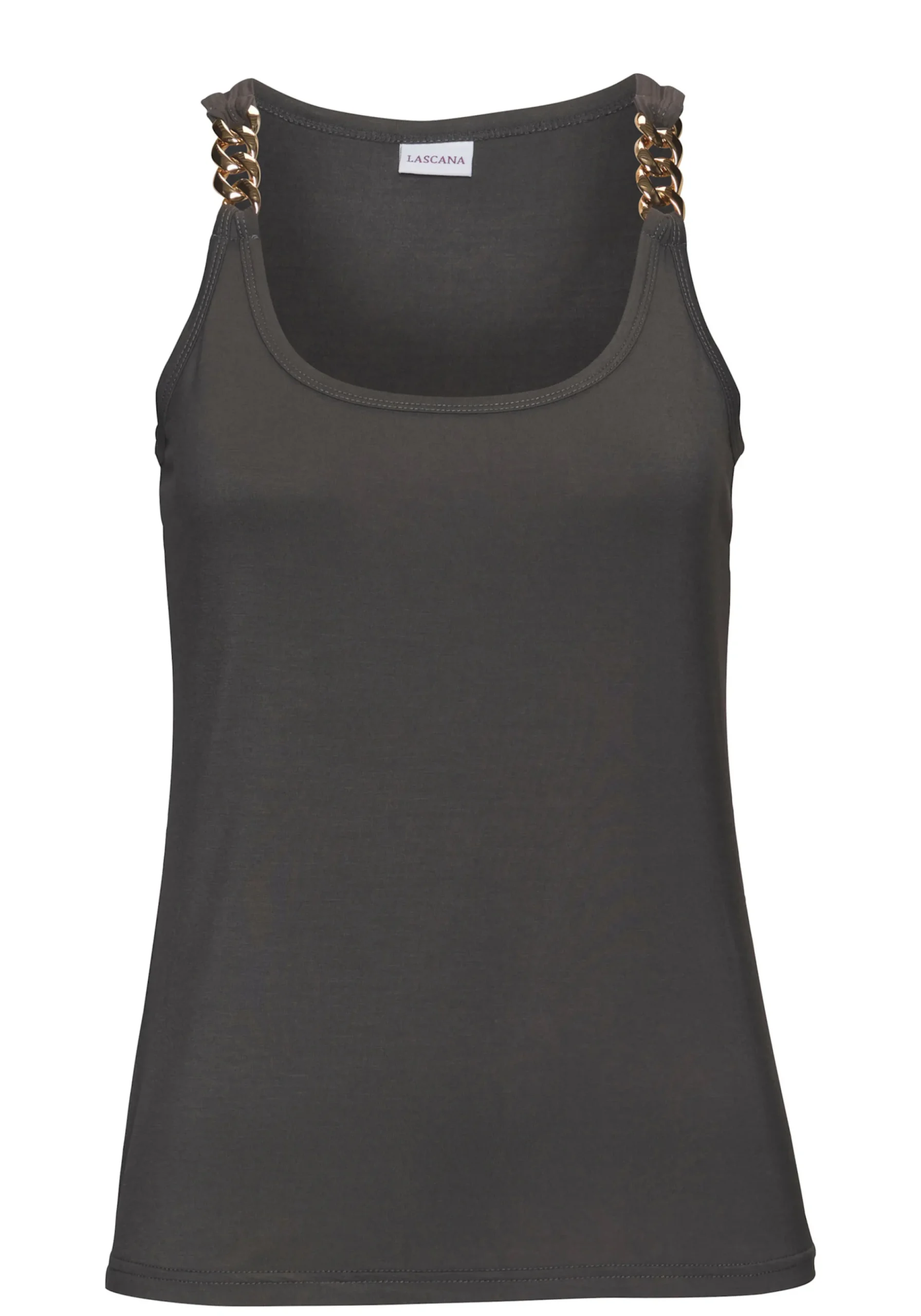 Strandmode|LASCANA Tanktop khaki