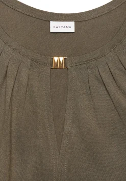 Strandmode|LASCANA Tanktop taupe