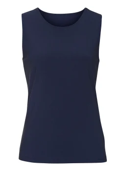 Strandmode|Shirts|LASCANA Tanktop hibiskus,navy
