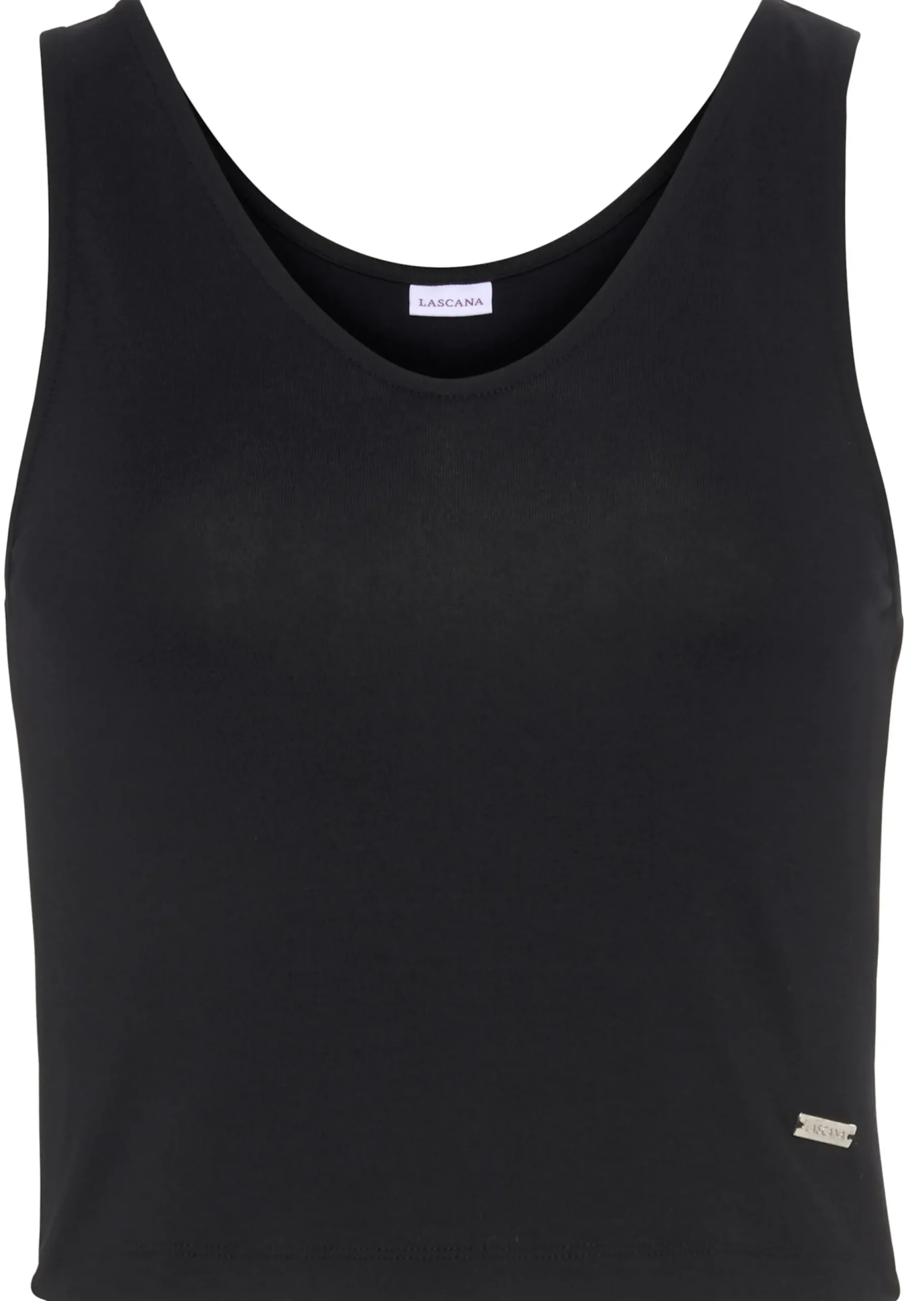 Shirts|LASCANA Tanktop schwarz