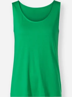 Shirts|heine Tanktop in Viskose-Qualität grasgrün