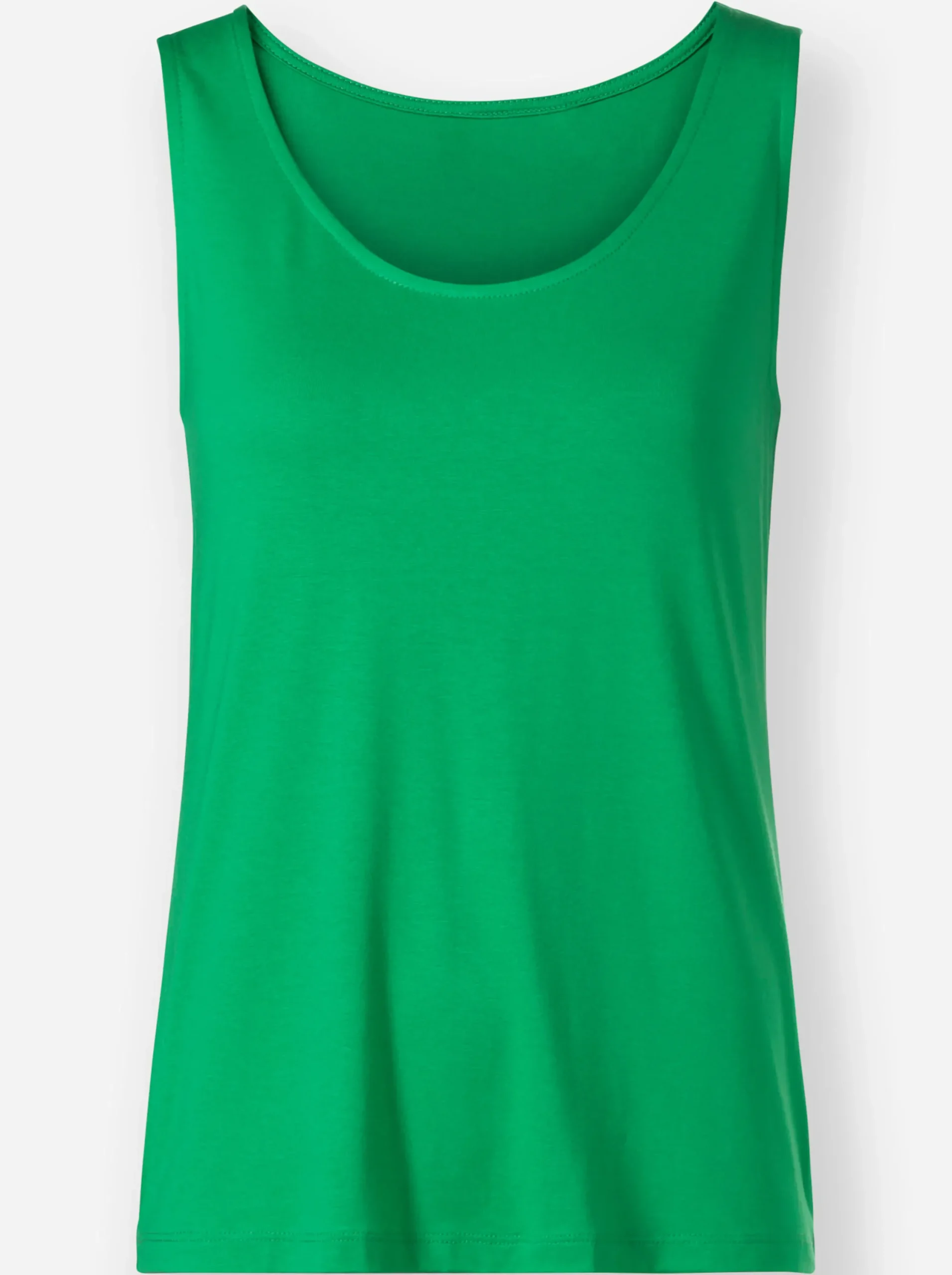 Shirts|heine Tanktop in Viskose-Qualität grasgrün