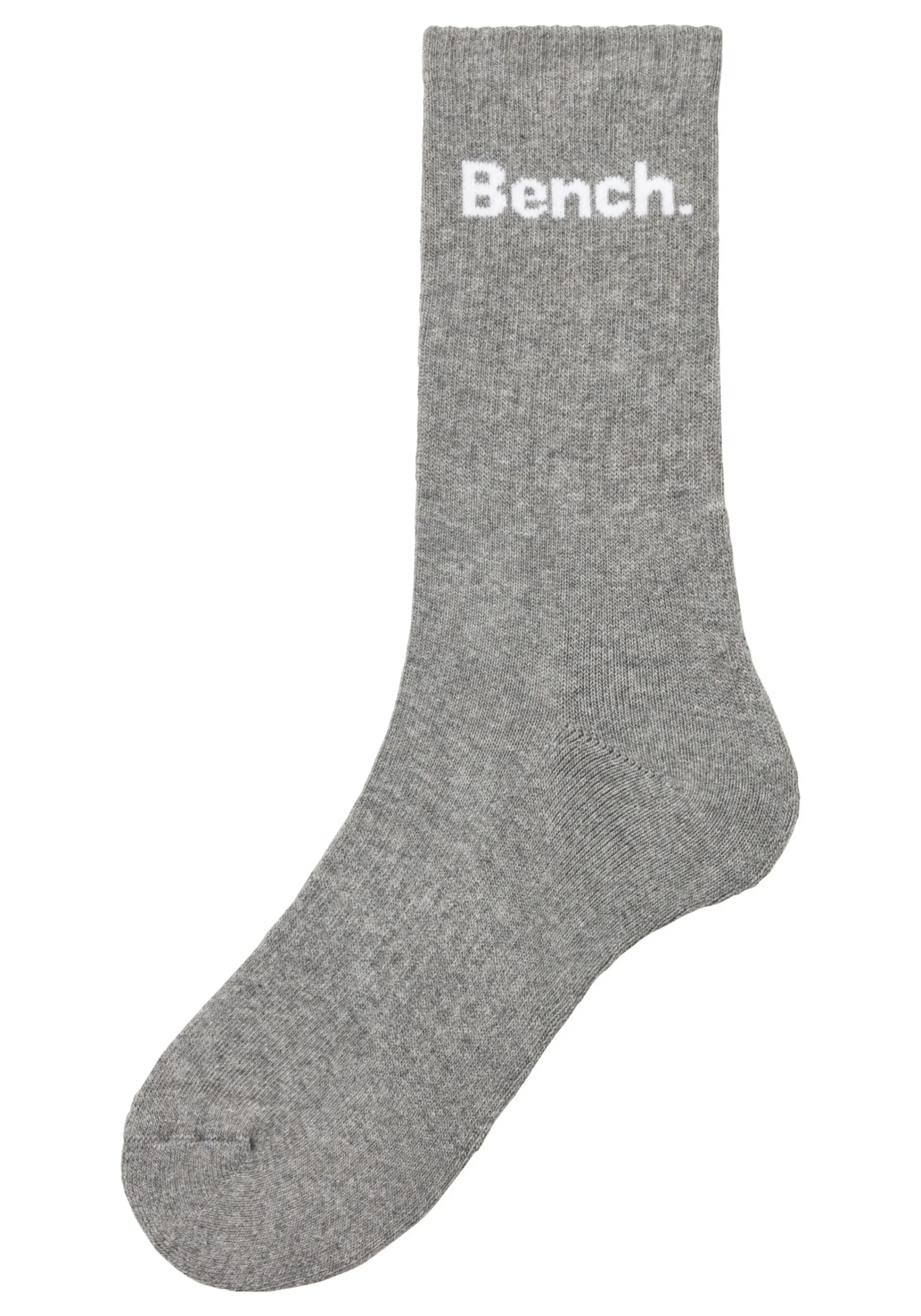 Strümpfe & Socken|Bench. Tennissocken 2xschwarz,2xweiß,2xgrau-meliert