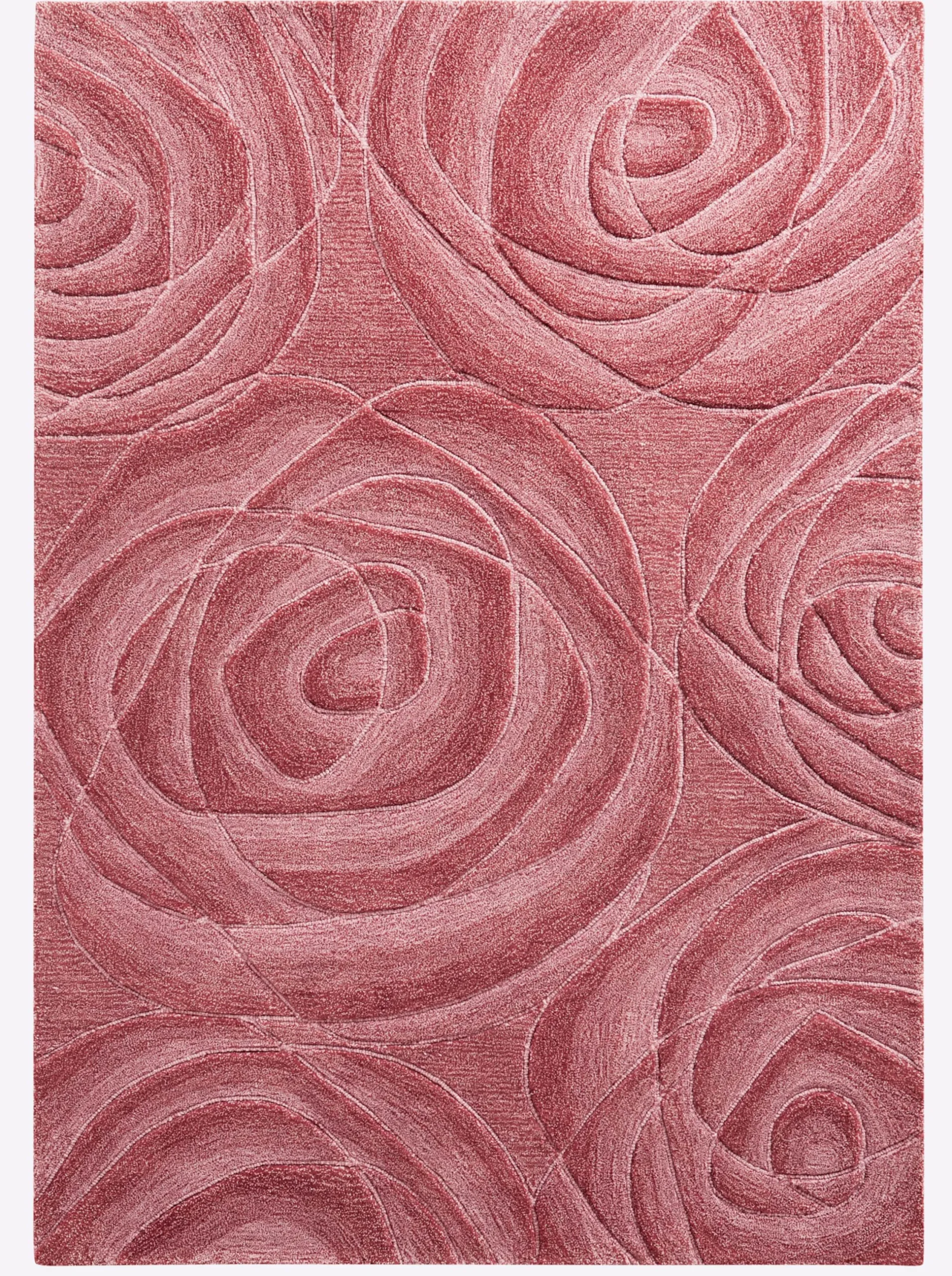 Teppiche|heine home Teppich rosa-bordeaux