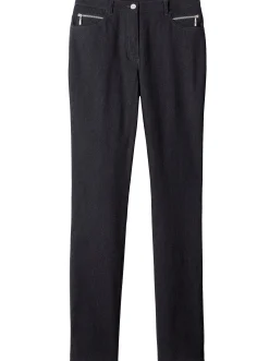 Hosen|Stehmann Comfort line Thermohose in elastischer Bengalin-Qualität grafit-meliert