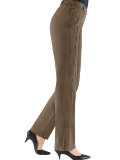 Hosen|Cosma Thermohose in wärme-isolierender Qualität taupe