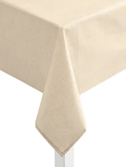 Tischwäsche| Tischdecke beige