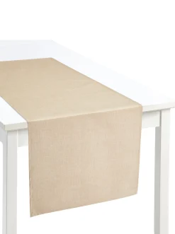 Tischwäsche| Tischdecke beige