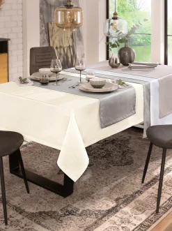 Tischwäsche|Curt Bauer Tischdecke weiß