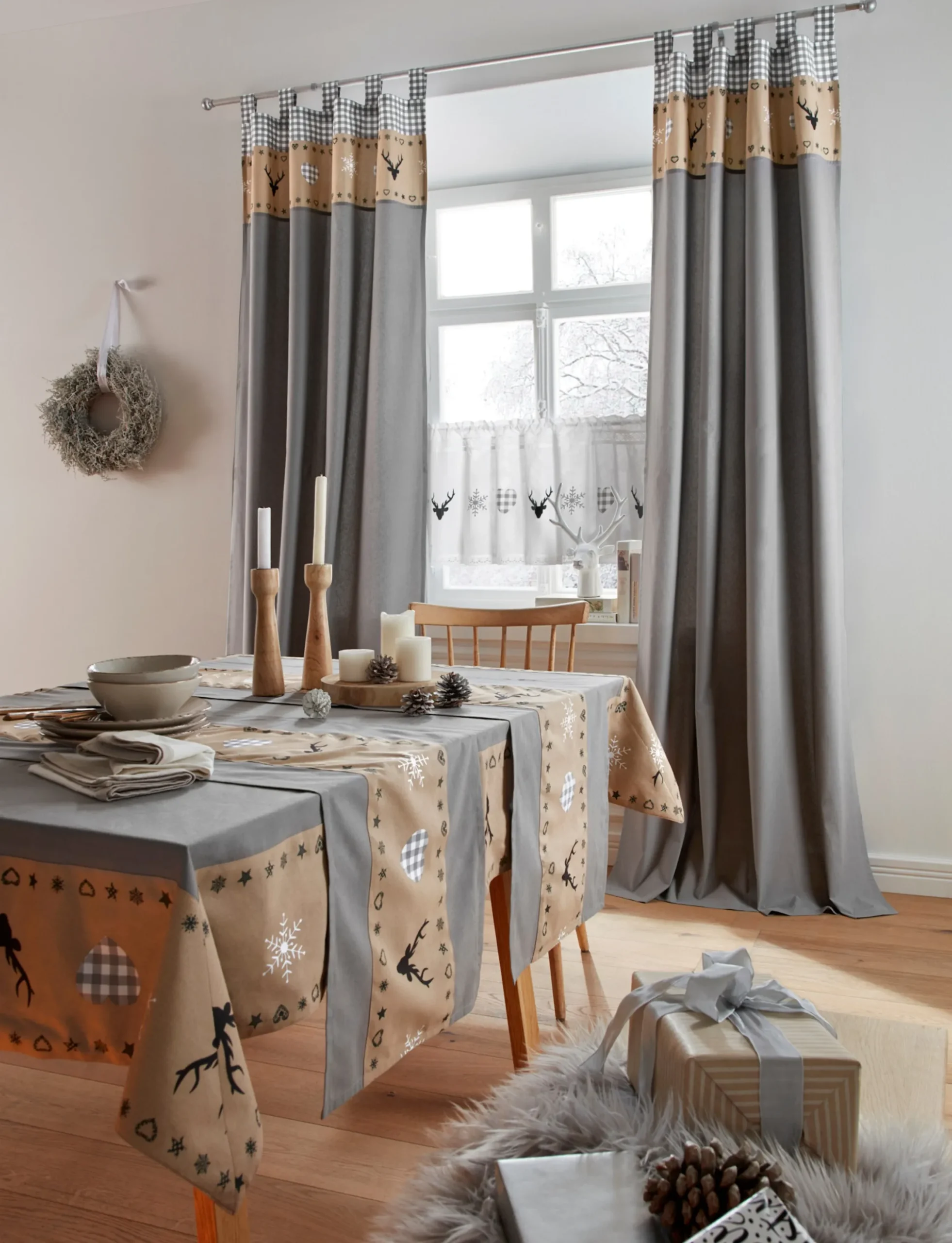 Matratzen & Lattenroste|my home Tischläufer grau