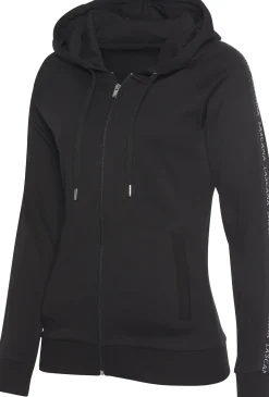 Jacken|LASCANA ACTIVE Trainingsjacke schwarz