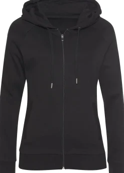 Jacken|LASCANA ACTIVE Trainingsjacke schwarz