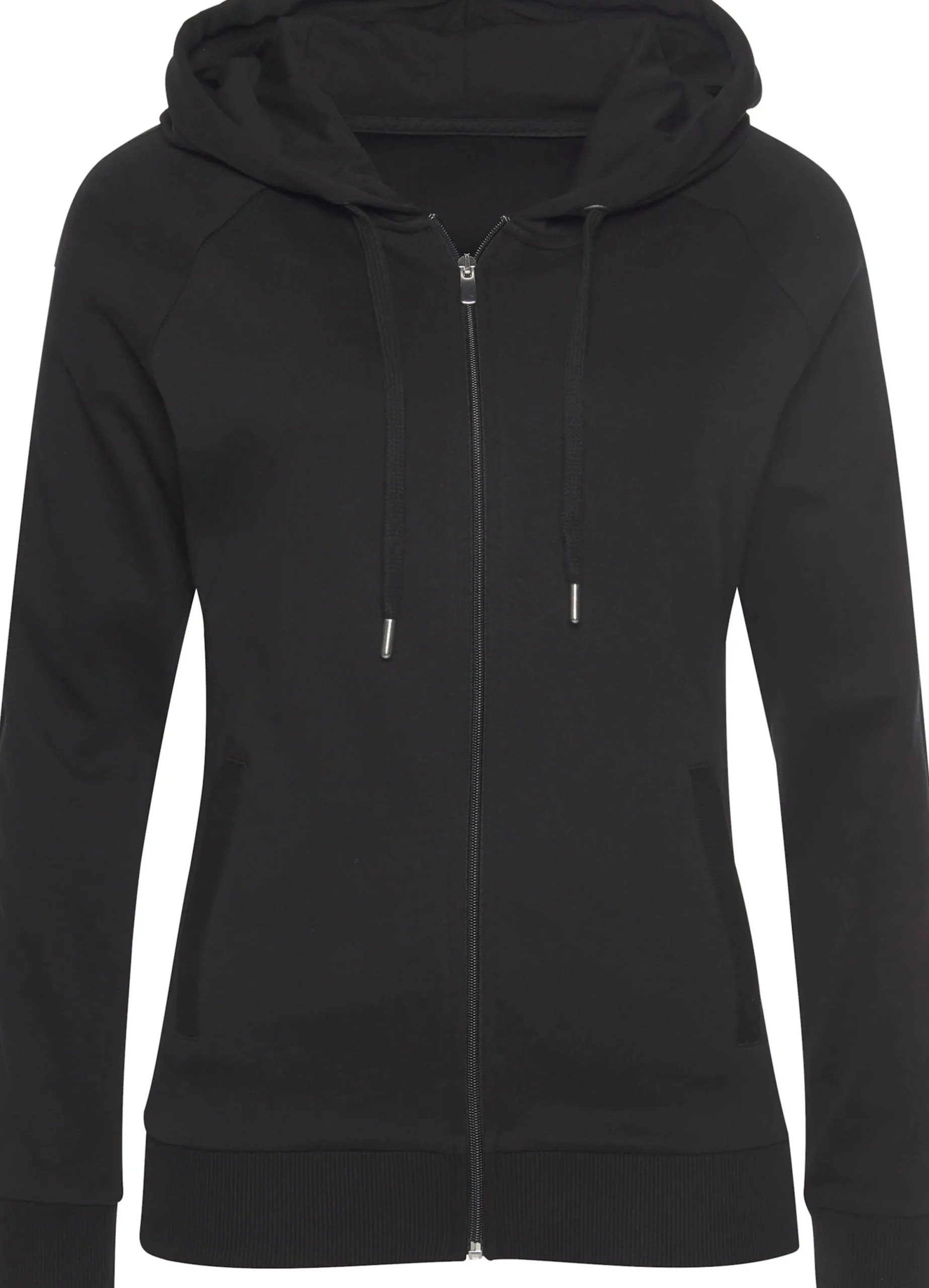 Jacken|LASCANA ACTIVE Trainingsjacke schwarz