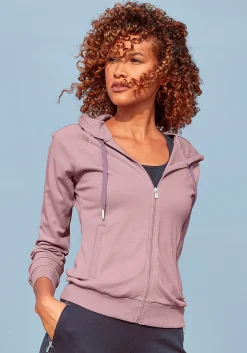 Jacken|LASCANA ACTIVE Trainingsjacke altrosa