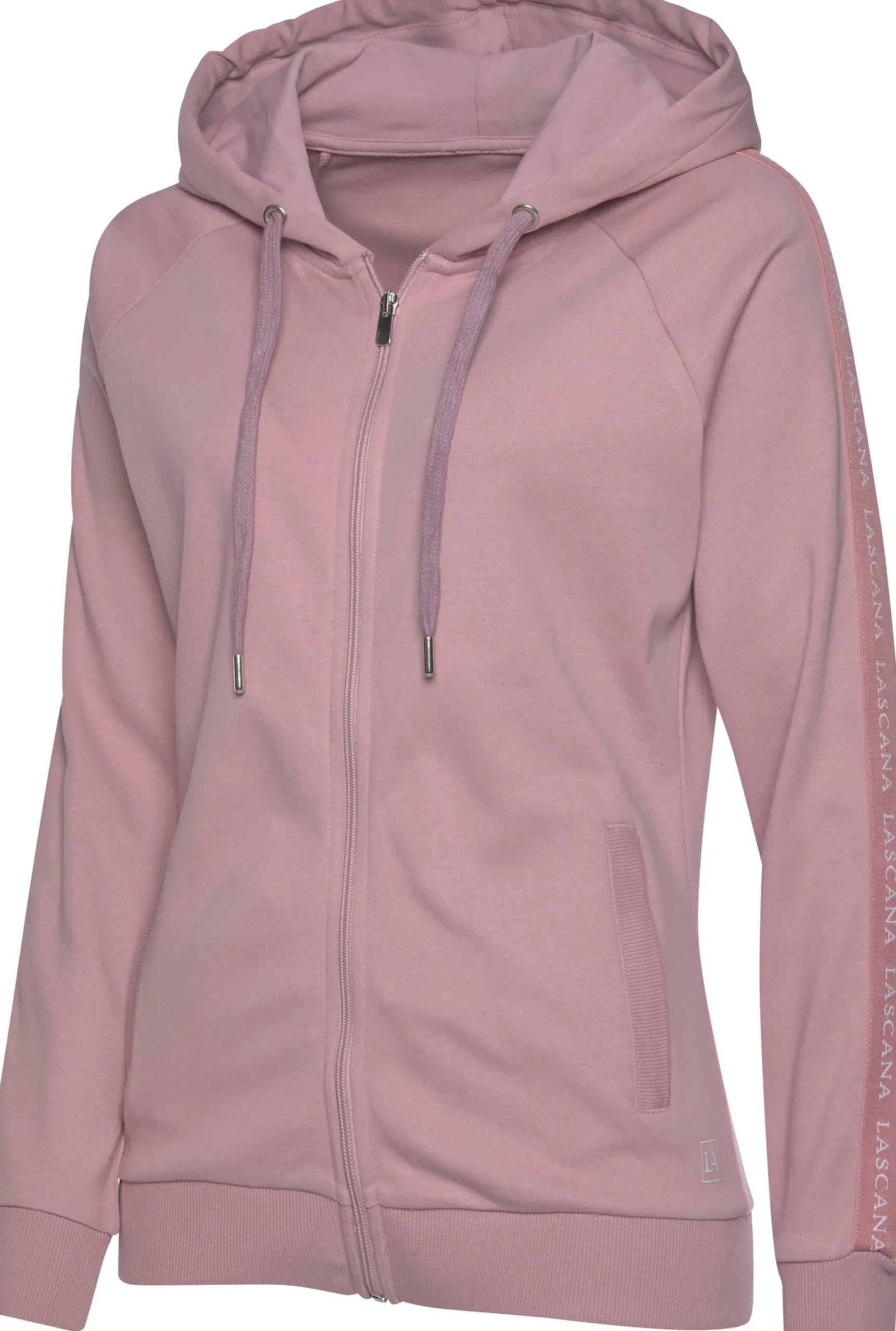 Jacken|LASCANA ACTIVE Trainingsjacke altrosa