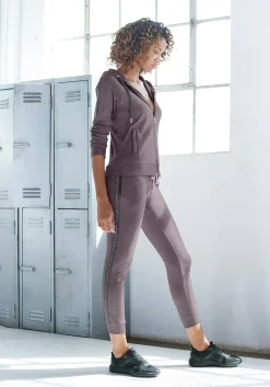 Jacken|LASCANA ACTIVE Trainingsjacke stone