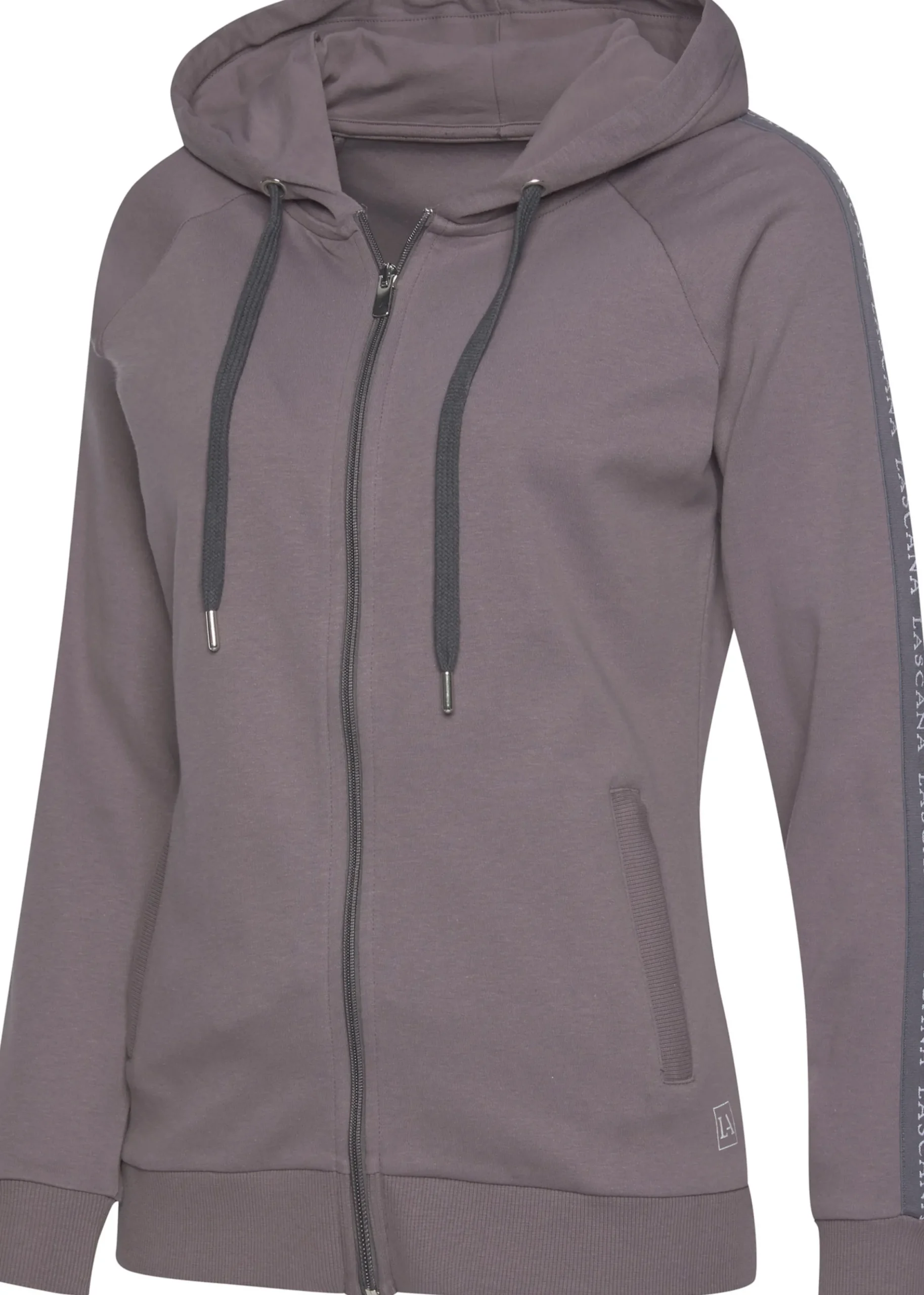 Jacken|LASCANA ACTIVE Trainingsjacke stone