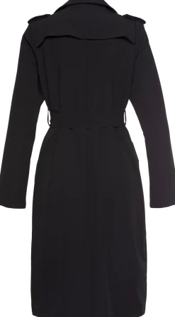Mäntel|LASCANA Trenchcoat schwarz