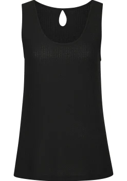 Shirts|Vivance Trägertop creme,schwarz