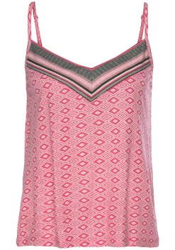 Shirts|Vivance Dreams Trägertop pinkgemustert