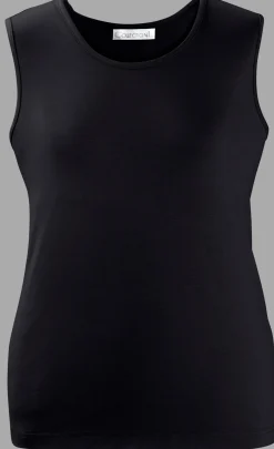 Shirts| Trägertop schwarz