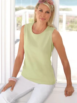 Shirts| Trägertop lindgrün