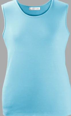 Shirts| Trägertop aqua