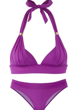 Bikinis|LASCANA Triangel-Bikini lila