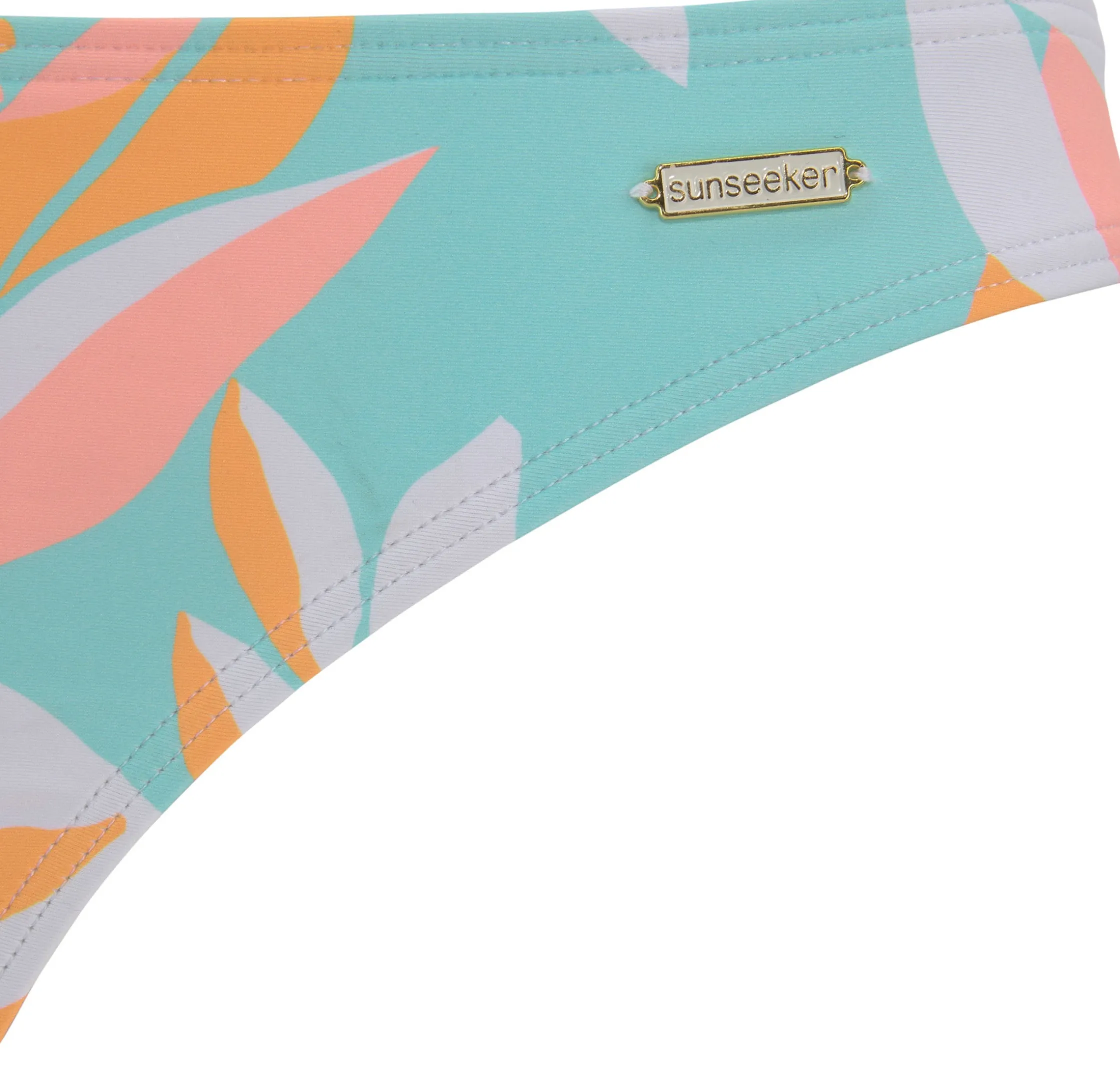 Bikinis|Sunseeker Triangel-Bikini weiß-gelb