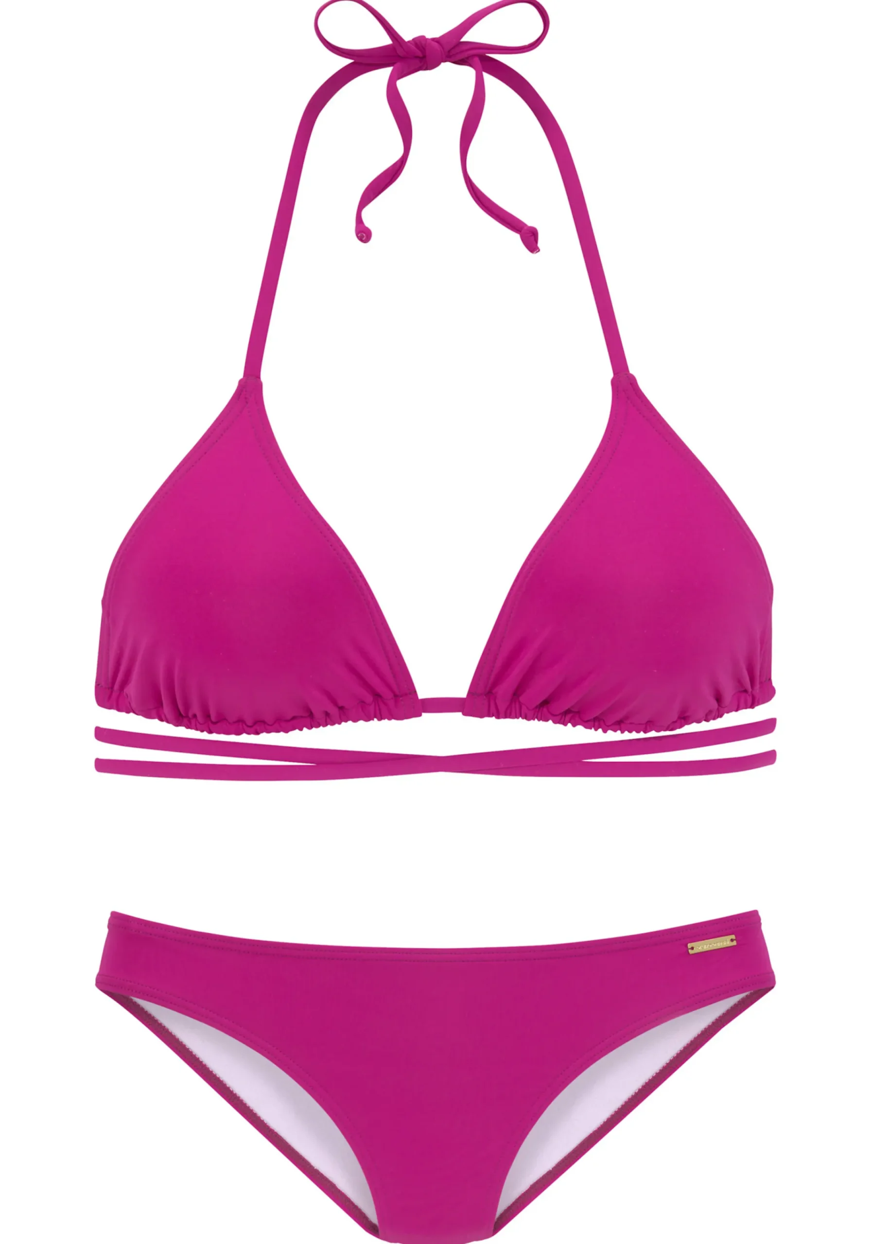 Bikinis|Bruno Banani Triangel-Bikini beere