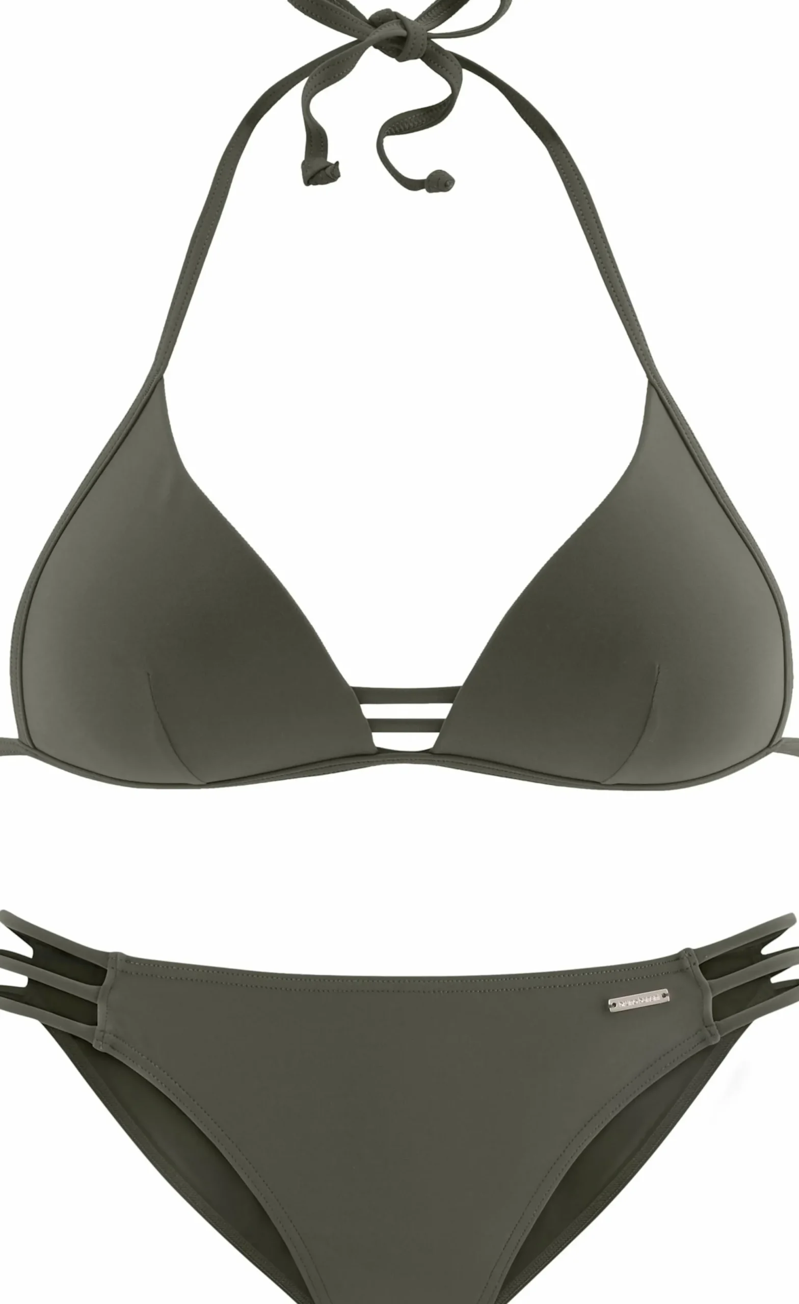 Bikinis|Bruno Banani Triangel-Bikini oliv