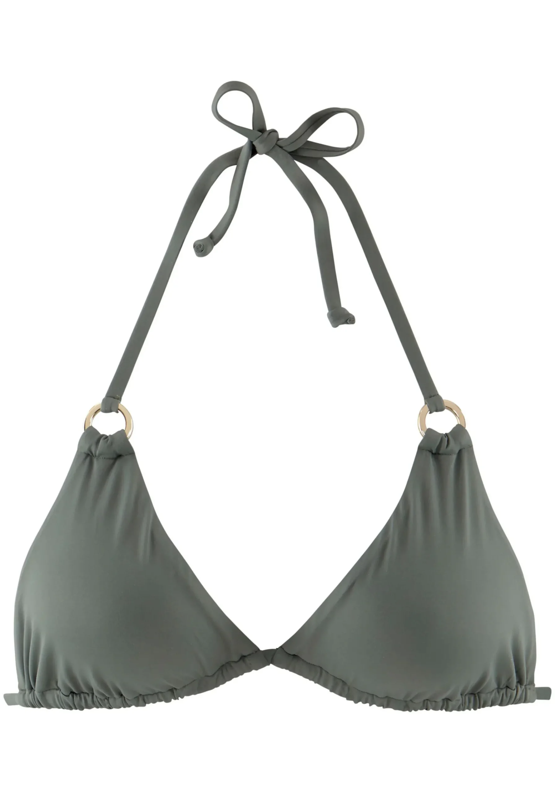 Bikinis|LASCANA Triangel-Bikini-Top oliv