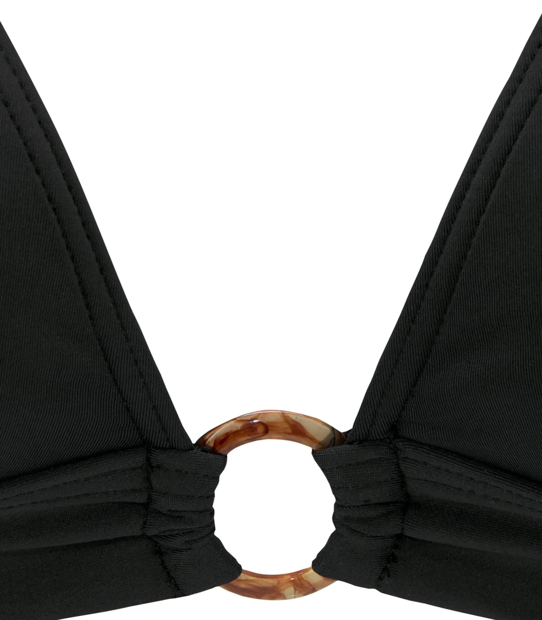 Bikinis|s.Oliver Triangel-Bikini-Top schwarz