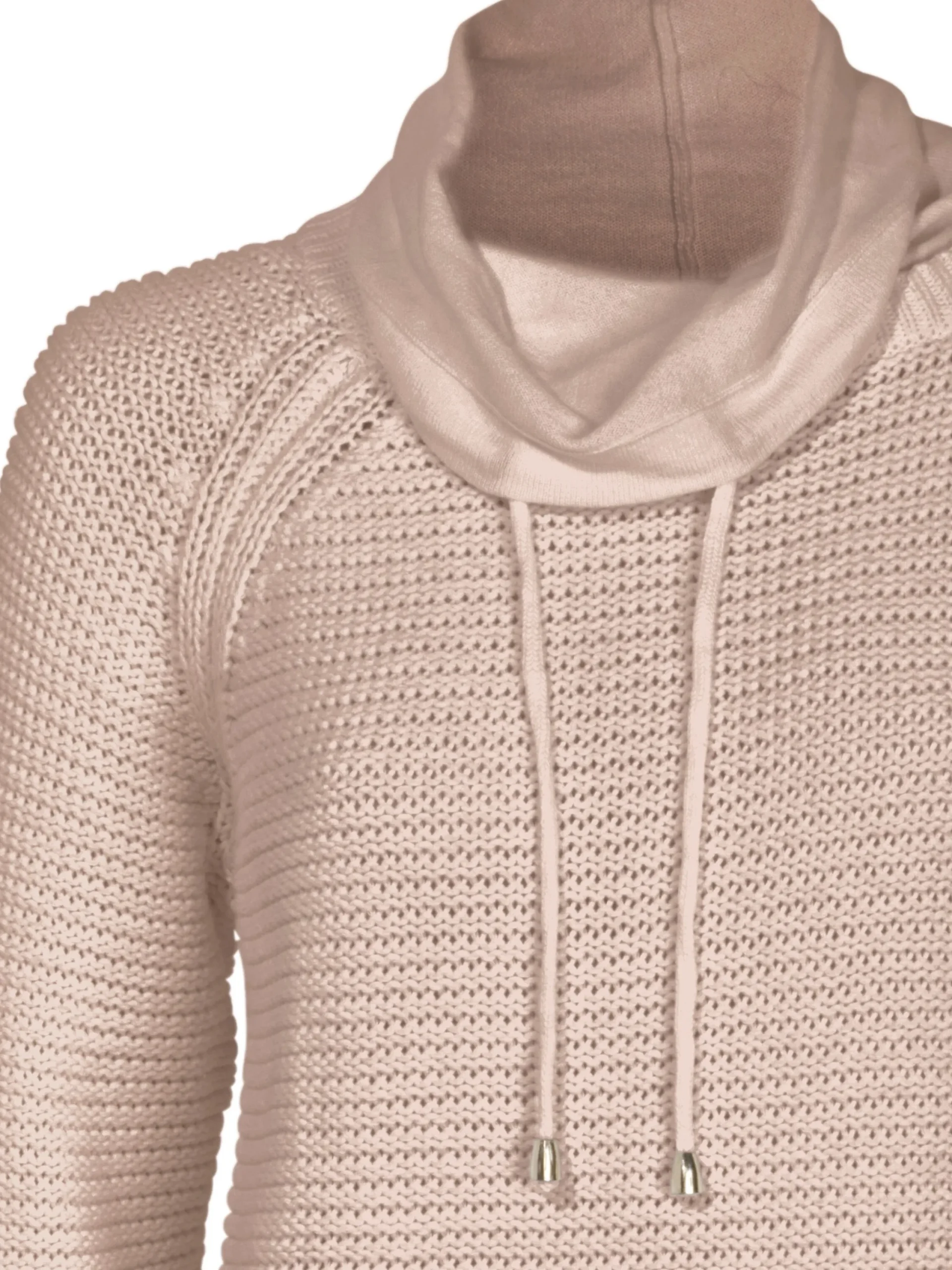 Pullover|heine Troyer mit Raglanärmeln beige