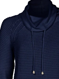 Pullover|heine Troyer mit Raglanärmeln marine