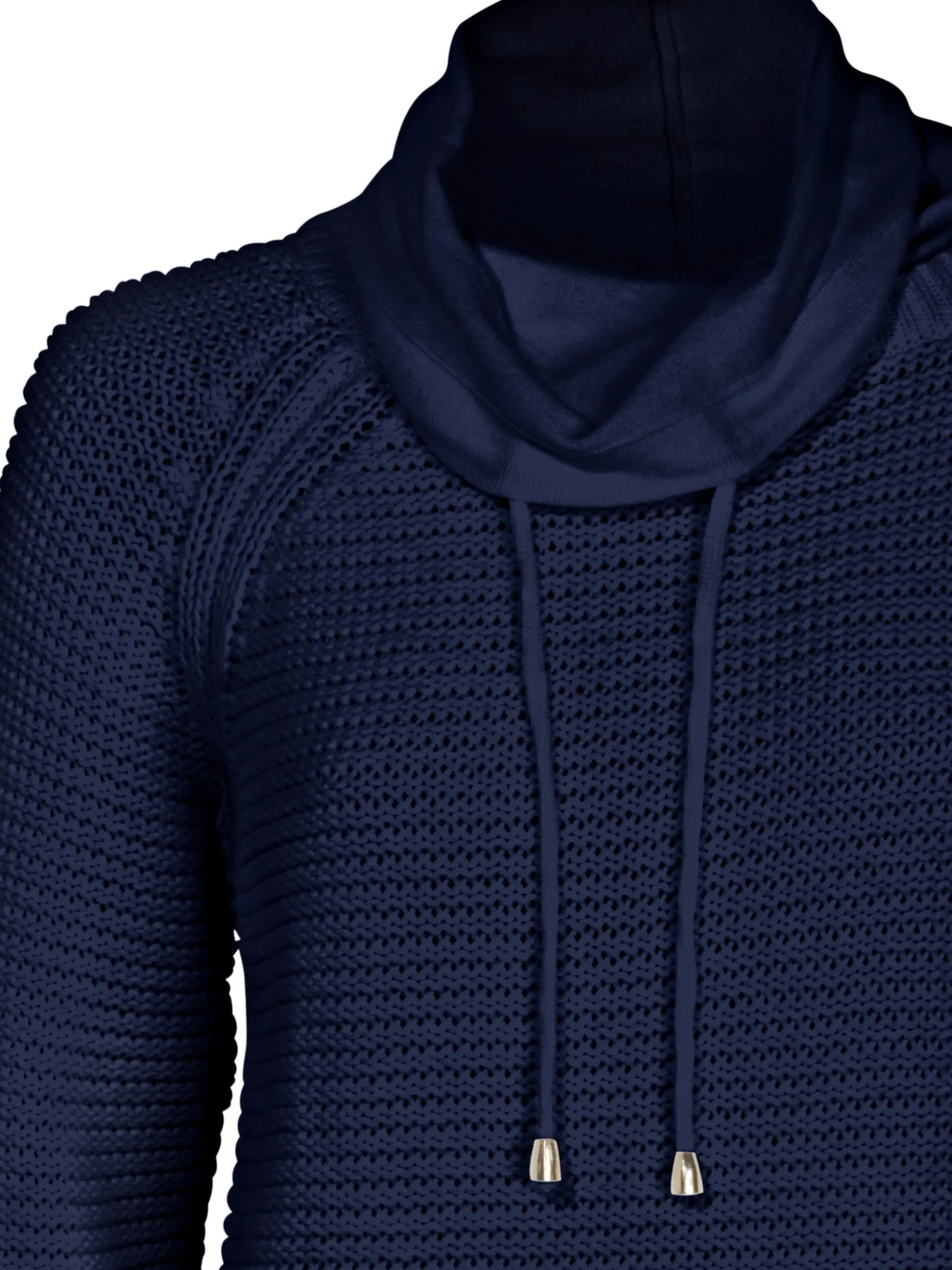 Pullover|heine Troyer mit Raglanärmeln marine