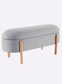 Bänke & Hocker|heine home Truhenbank grau