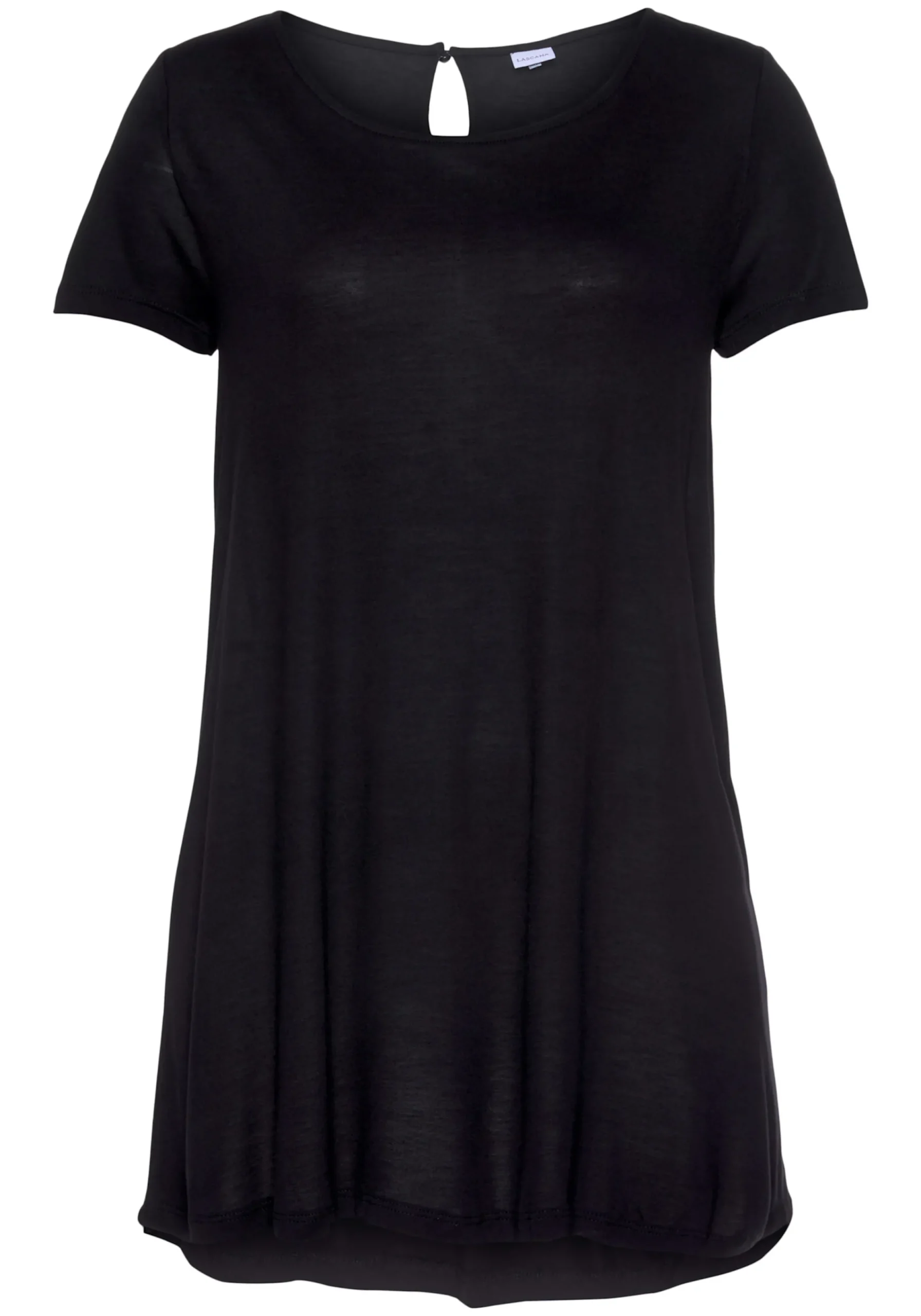 Strandmode|Shirts|LASCANA T-Shirt schwarz